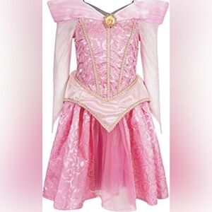 Disney Parks Sleeping Beauty Aurora Costume Girls Dress Youth Small